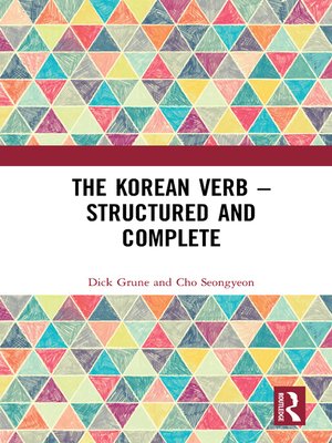 cover image of The Korean Verb--Structured and Complete